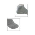 thumbnail image 3 of INSPIRAR CHIC Calcetines de tobillo bajos de 10 pares para mujer pequeños en gris, 3 of 6