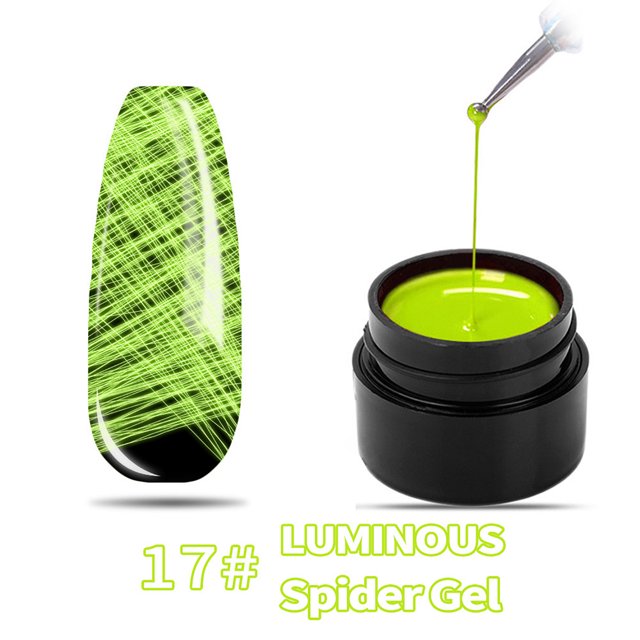 Gel de uñas transparente para esculpir uñas, para fototerapia, luminoso, con pincel, para uñas pintadas, luminoso, elástico, con pincel, 8 ml.