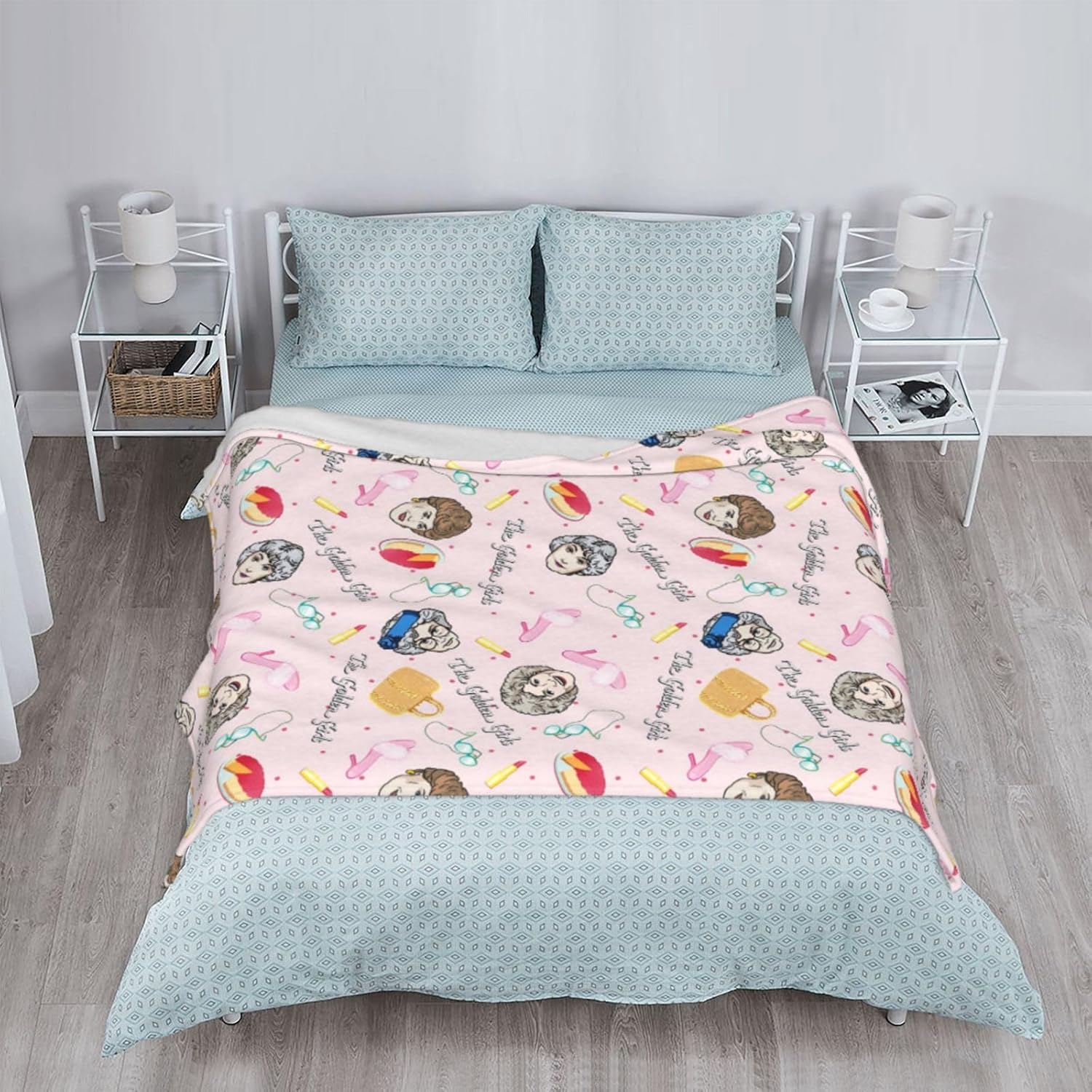 Goldengirls Blanket for Women Gifts Cozy Throw Blankets Lightweight Golden Girls Merchandise for Couch Bed Sofa Car Home Decor
