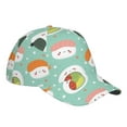 thumbnail image 3 of Daiia Kawaii Sushi Baseball Cap Men Women Classic Adjustable For Running Workout And Outdoor Activitie All Season Dad Hat Gift, 3 of 9