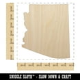 thumbnail image 2 of Arizona State Silhouette Wood Shape Unfinished Piece Cutout Craft DIY Projects - 6.25 Inch Size - 1/4 Inch Thick, 2 of 7