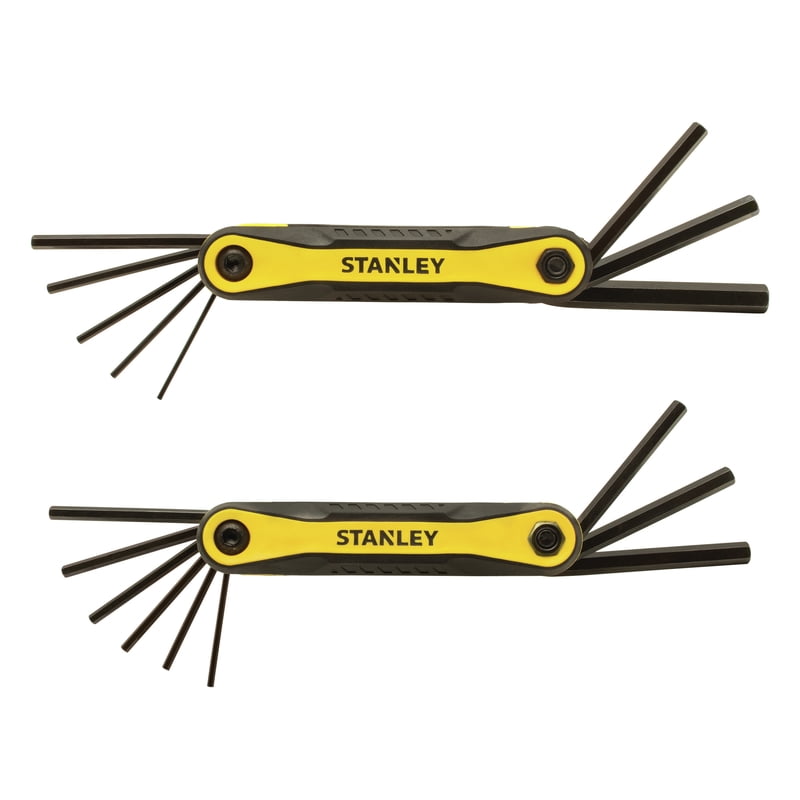for sale online Wideskall Metric and Allen Wrench Folding Hex Key Set 14 Pieces