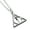Silver 2, variant on Deathly Hallows Silver Plated Pendant Necklace