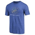 thumbnail image 2 of Men's Royal Oakland Seals Throwback Vintage Logo Tri-Blend T-Shirt, 2 of 3