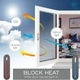 thumbnail image 6 of Deago One Way Window Film Privacy Anti-UV Heat Control Reflective Static No Glue Glass Tint for Home and Office (17.7" x 78.7"), 6 of 8