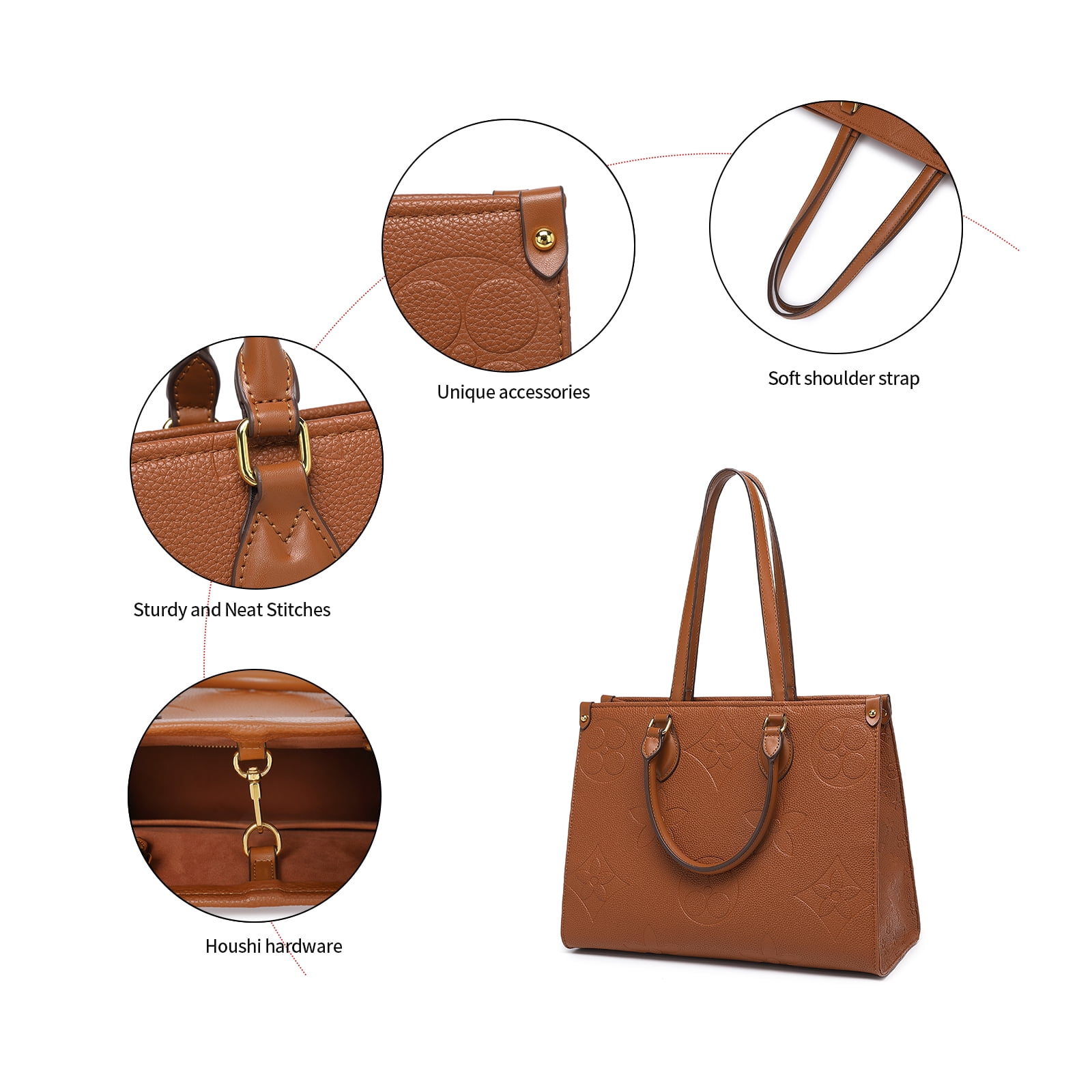 Mila Kate Women's Top Handle Satchel Bag