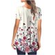 thumbnail image 5 of Pntutb - Camiseta de manga corta para mujer, cuello redondo, estampado floral, tops, blusa, regalo para mujer Pntutb Pntutb-3549, 5 of 5