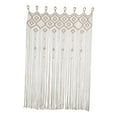 thumbnail image 4 of FashionCha Macrame Curtain Doorway Curtain Crafts Home Decor Wall Decor Tassel Boho Curtain Type A, 4 of 9