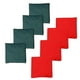 thumbnail image 1 of Sacos de arena para deportes y actividades al aire libre, juego de sacos de arena para niños, juego de 8 rojo + verde, 1 of 5