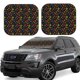 thumbnail image 1 of Balery Berries Parasol para parabrisas de coche de 2 piezas | Parasol plegable para parabrisas delantero de coche para la mayoría de sedanes-Medium, 1 of 6