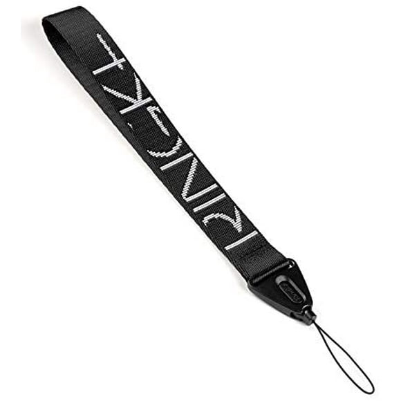 Ringke Lanyard Hand Wrist Strap for Cell Phone Cases, Digital Cameras, Keys - Lettering Black