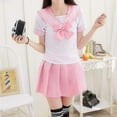 thumbnail image 2 of Japanese School Uniform For, Sailor Tops, Tie Skirt Clothes, 2 of 5