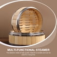 thumbnail image 2 of MasteelfCA 1 Set Useful Bamboo Food Steamer Premium Household Food Steamer (Random Lid), 2 of 8