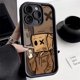 thumbnail image 4 of Caja de dibujos animados hombre patrón funda de teléfono de silicona para iPhone 16 15 14 13 12 11 Pro Max XS X XR 7 8 Plus 16 cubierta suave de caramelo a prueba de golpes, 4 of 5
