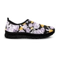 thumbnail image 5 of Whosucclay Graffiti Women's Slip-on Sneakers,Running and Fitness Shoes,Breathable Mesh Sneakers Footwear Easy to Clean Non-Slip EVA Soft Travel Shoes, 5 of 6