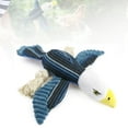 thumbnail image 6 of jiaroswwei Dogs Plush Cotton Rope Flying Bird Bite Teeth Cleaning Interactive Squeak Toy, 6 of 8
