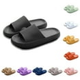 thumbnail image 2 of Women's Slipper Couples Solid Shower Room Non Breathable Massage Soft Sole Quick Drying Comfortable Flat Shoes, 2 of 5