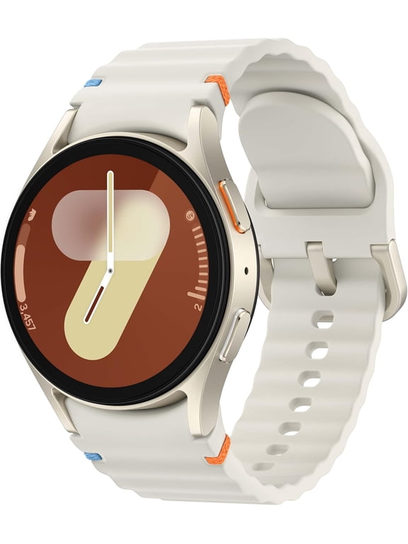 Restored Samsung Galaxy Watch7 40mm LTE Aluminum Smart Watch, Cream