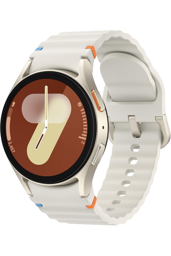 Restored Samsung Galaxy Watch7 40mm LTE Aluminum Smart Watch, Cream