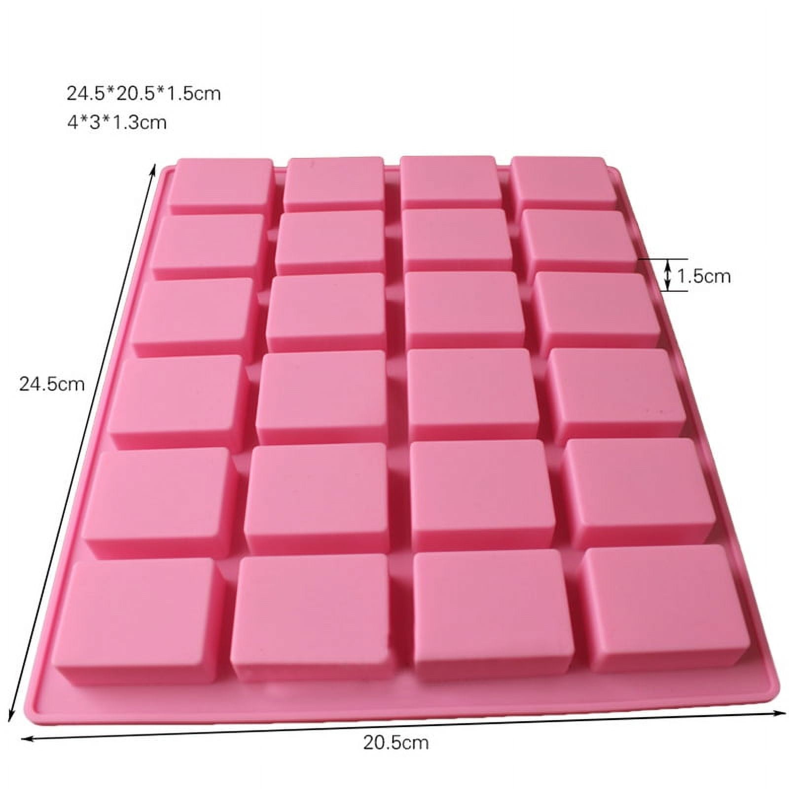Size 36.2*29.2*8.4 cm Silicone Soap Mold Slab Mould Silicone Tray