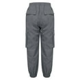 thumbnail image 4 of YiZYiF Kids Boys Dungarees Casual Moisture-Wicking Cargo Pants,Sizes 6-14 Grey 8, 4 of 7