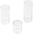 thumbnail image 3 of HUGFEGWE Glissière pour Guitare, Ensemble de 3 Pcs Glissières en Verre Accessoire d'Instrument de Jeu Musical pour Guitare Basse Ukulélé Glissière CJB91-89117, 3 of 9