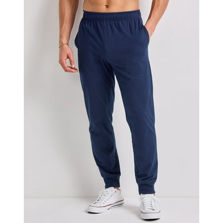 Hanes Originals Joggers Men's Cotton Jersey Sweatpants Pockets Regular Fit 30.5" inseam