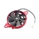 thumbnail image 5 of Ventilador de refrigeración eléctrico de aleación de aluminio para piezas de motocicleta, ventilador de refrigeración del radiador para Rojo, 5 of 9