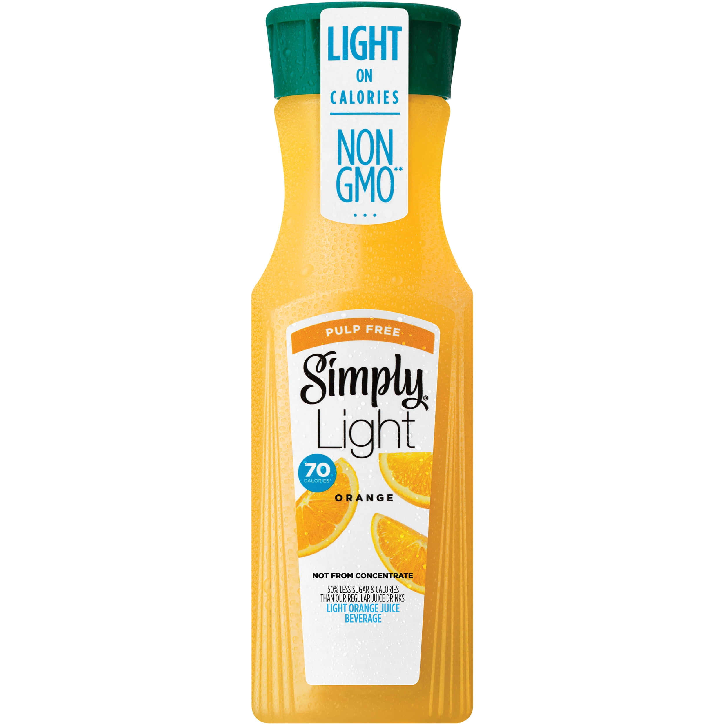 Simply Light Orange Pulp Free Orange Juice Non-gmo 115 Fl Oz - Walmart Com