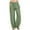 Green, variant on WIZUTIZ Wide Leg Trousers Women Tall Plus Size Stylish Loose Wide Leg Pants Elastic Spandex High Rise Trousers Solid Drawstring with Pockets Summer Pants Tiktok Trend Items Birthday Gray