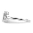 thumbnail image 3 of Auriga Fine Jewelry 14K White Gold Lab Grown Diamond Initial G Adjustable Ring for Women (Carat: 0.2cttw, Clarity: SI2, Color: GH), 3 of 5