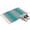 Turquoise gray, variant on Living Room Area Rug 4'x 6', Yellow Grey Stripes Washable Large Carpet with Tassels, Modern Minimalist Solid Gradient Farmhouse Low-Profile Carpet Mat for Bedroom, Kitchen, Home Decor
