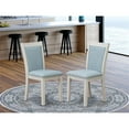 thumbnail image 2 of Pemberly Row 36.8" Wood Dining Chairs in Blue/White (Set of 2), 2 of 8