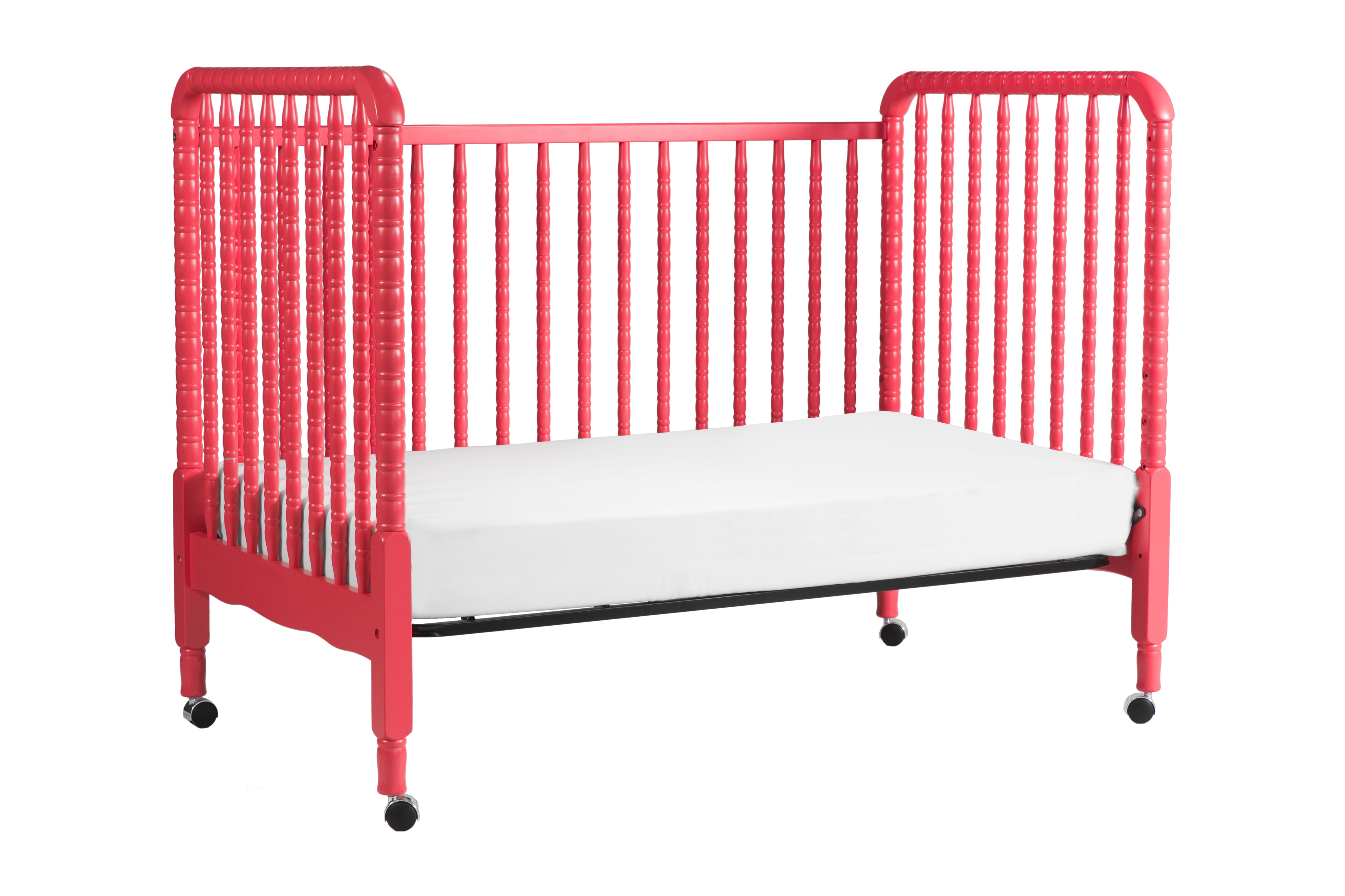 Davinci Jenny Lind 3 In 1 Convertible Crib In Blush Pink Finish