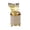 A002- Style B, variant on Gold Utensils Set with Crystal Tea Spoons and Gold Utensil Holder Gift for Hostess Bridal Shower Afternoon Tea Accessories Wedding Table Decor