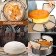 thumbnail image 2 of Xiyztok 2Pcs Silicone Bread Loaf Pan Liner Reusable Bread Baking Mat with Handle Non Stick Sourdough Transfer Tool Fits Round Loaf Pans, 2 of 8