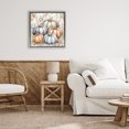 thumbnail image 3 of Stupell Industries French Country Watercolor Pumpkin Harvest Gray Floating Frame Canvas Art, 18 x 18, by Creative Studio, 3 of 8