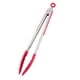 thumbnail image 1 of Pinzas De Cocina, Pinzas Para Barbacoa Con Bloqueo De Acero Inoxidable De Primera Calidad Con Puntas De Silicona, Pinzas Para Alimentos Antideslizantes Para Barbacoa,Red, 1 of 6