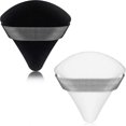 thumbnail image 1 of borlas triangulares para maquillaje, para polvos sueltos, base cosmética corporal, esponja suave para polvos., 1 of 2