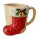thumbnail image 2 of Taza de Café de Resina con Diseño de Flores Navideñas, Creativa, Vintage, de Nicho, para Té, Oficina, Agua, Regalos, 2 of 7