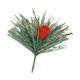 thumbnail image 2 of ¡Ofertas navideñas! Adornos navideños Bixock. Agujas navideñas con frutos rojos. Accesorios de decoración navideña de simulación individual., 2 of 5