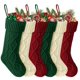 thumbnail image 4 of Venta caliente 46 cm decoración única bolsa de calcetín de regalo perfectamente bordado media de punto de Navidad, 4 of 4