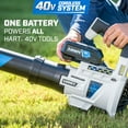thumbnail image 3 of HART 40-Volt Cordless Brushless Blower (Battery Not Included), 3 of 13