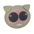 thumbnail image 1 of Hamlet the Googly Eyed Pig Wooden Wall Clock, 1 of 3