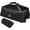 140L Black, variant on REDCAMP 85L Foldable Duffle Bag with Wheels 26", 1680D Oxford Collapsible Large Duffel Bag with Rollers for Camping Travel Gear, Gray