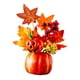 thumbnail image 4 of Decoración de calabaza de otoño decorativa con hojas de arce, adorno resistente, calabaza falsa para Estilo D, 4 of 9