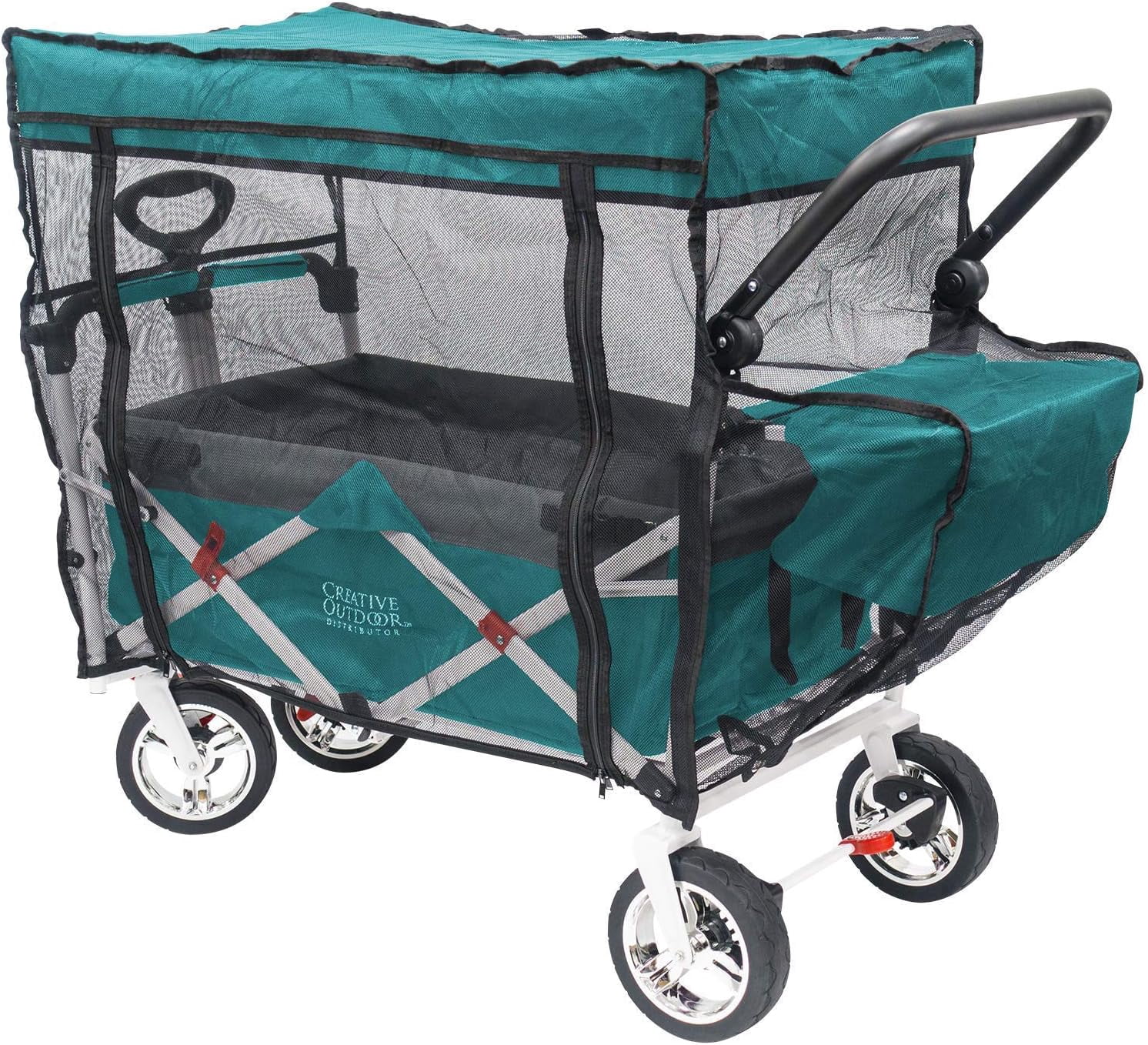 Creative Outdoor Push Pull Wagon Bug Net Cover Mosquito Net for Stroller