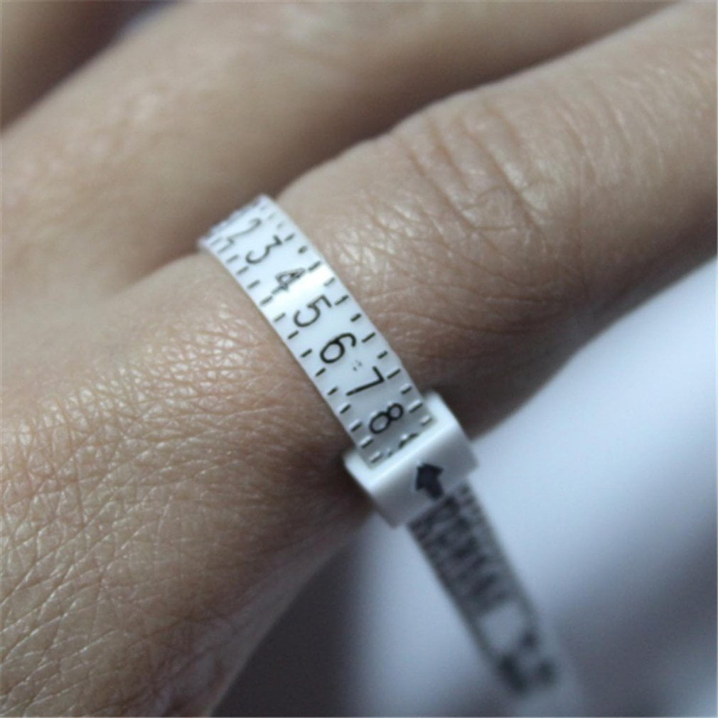 UK/US Wedding Ring Band  Finger Gauge Ring Sizer Measure Genuine Tester 