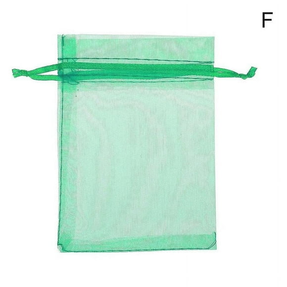 Tsugar 20pcs Jewelry Bags Packing Drawable Organza Bags 7x9cm Sachet Gift Bag Organza Decoration Wedding/Communion N6T2
