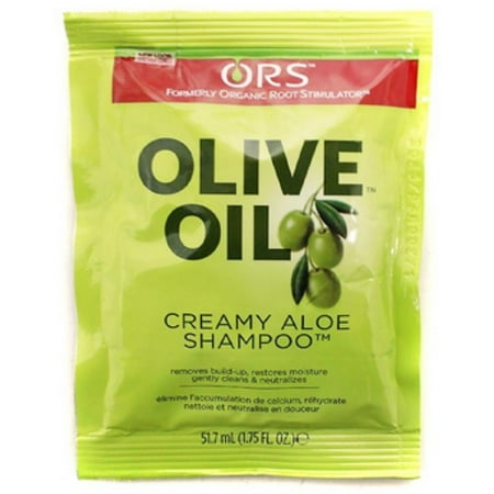 Organic Root Stimulator Olive Oil Creamy Aloe Shampoo, 1.75 oz (Pack of